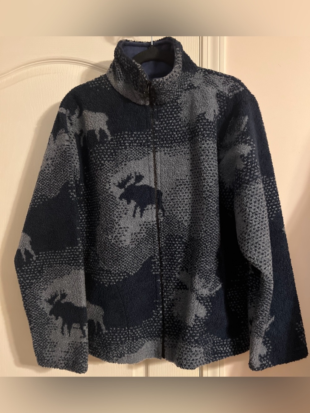 Vintage Bear Ridge Moose Pattern Jacket